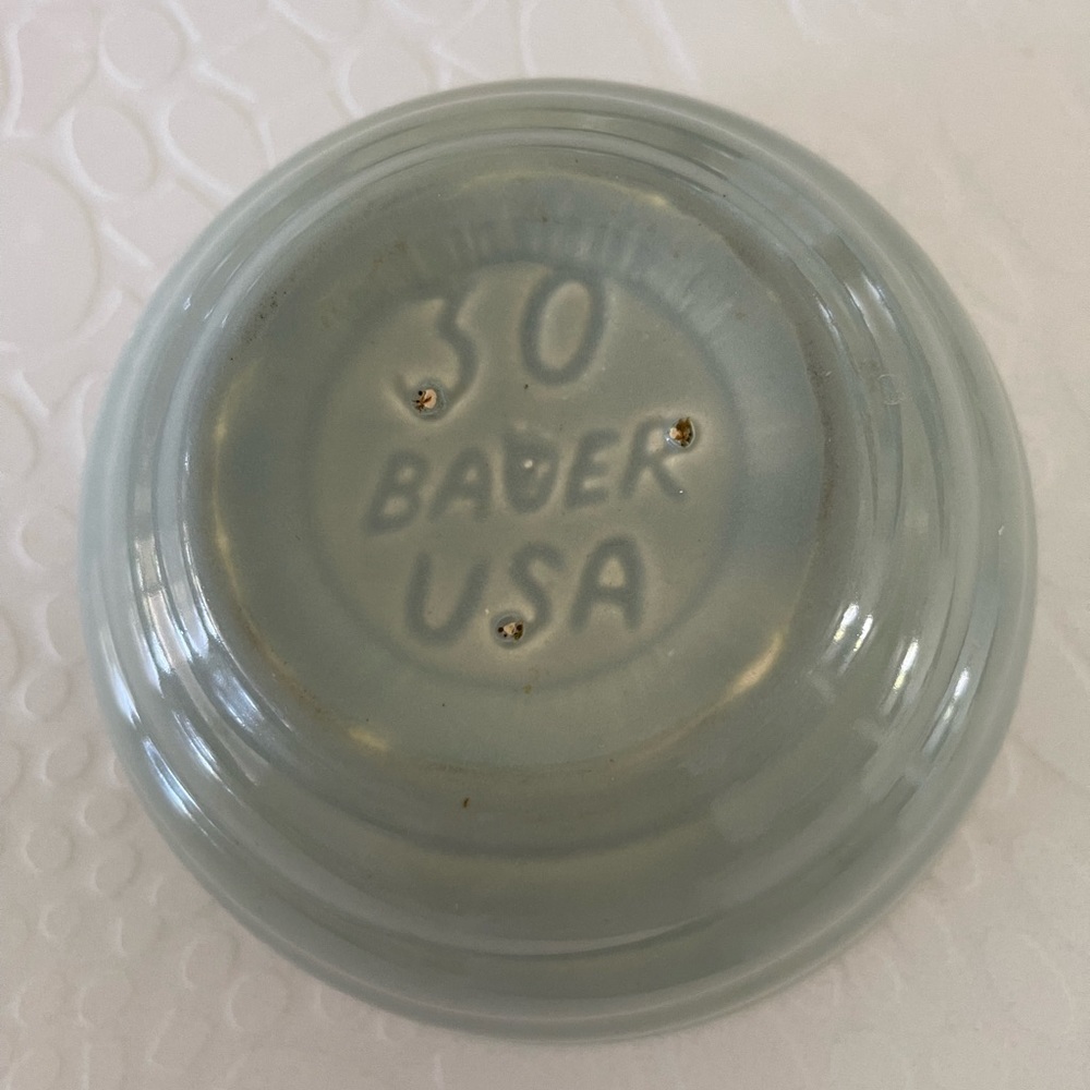 Collectible Bauer pottery